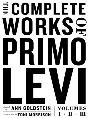 cover image of The Complete Works of Primo Levi